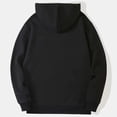 thumbnail image 4 of Fashion YLSDY Men's Fashion Athletic Hoodies Casual Long Sleeve Pullover Tops Drawstring Big and Tall Sport Sweatshirt with Pockets Black XXXL, 4 of 6