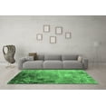 thumbnail image 3 of Ahgly Company Indoor Rectangle Oriental Emerald Green Industrial Area Rugs, 5' x 7', 3 of 4