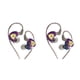 thumbnail image 1 of Seitruly ZX3 Auriculares con cable Cable TPE Auriculares internos de 360 grados Auriculares para hacer ejercicio con cubierta de silicona Colorido sin micrófono 2Conjunto, 1 of 6