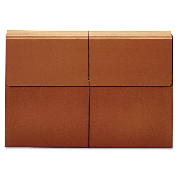 Globe-weis Expanding Wallet, 3 1/2 Inch Expansion, 12 x 18, Brown