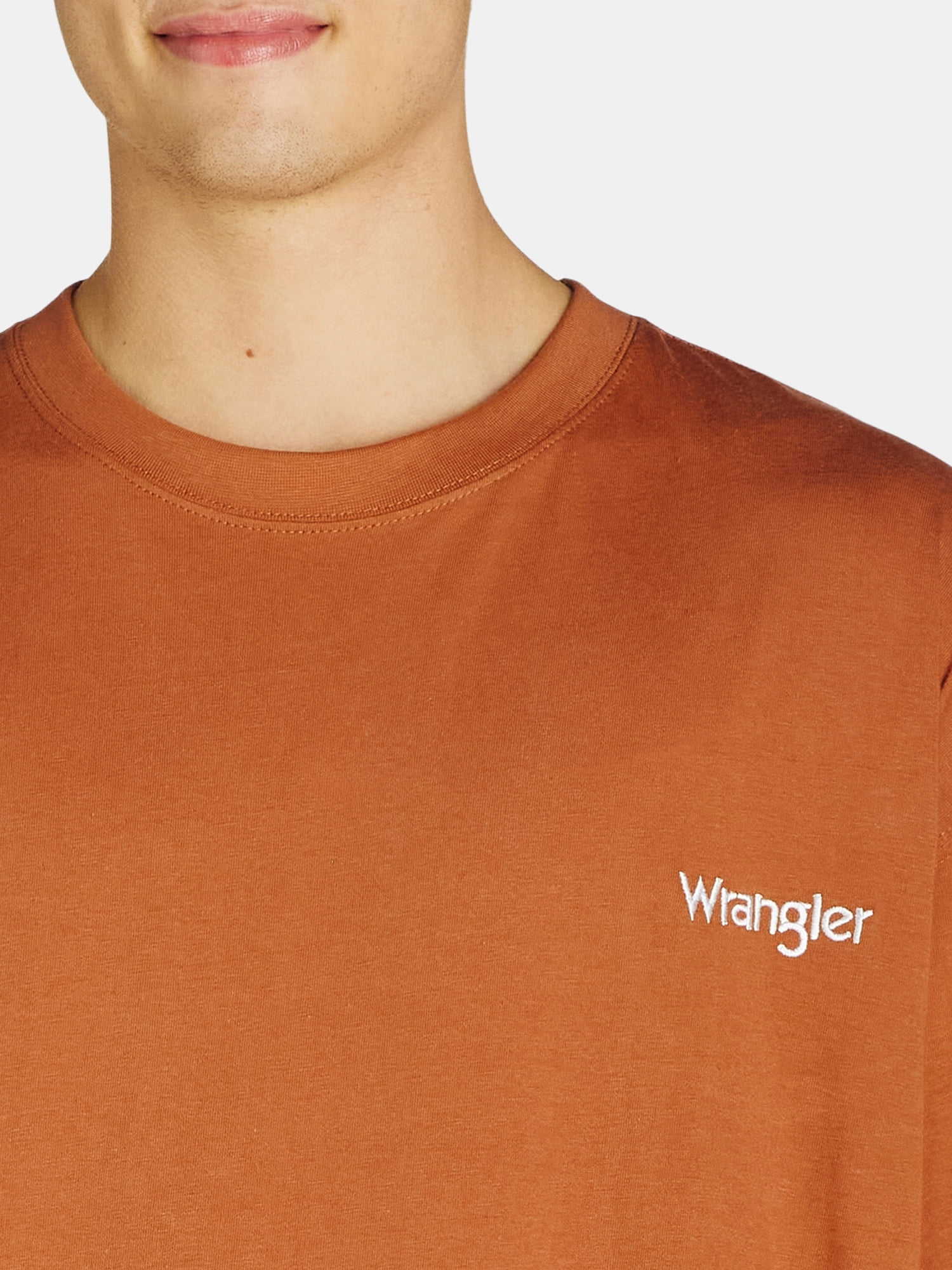 Wrangler Men’s Big and Tall Logo T-Shirt, Sizes 1XL-6XL