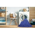 thumbnail image 2 of Ahgly Company Machine Washable Indoor Square Transitional Sky Blue Area Rugs, 6' Square, 2 of 7