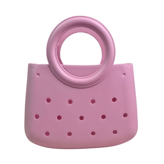 Madosh Mini EVA Beach Bag for Women - Waterproof Rubber Tote Handbag for Vacation, Pool & Shower | Open Beach Tote for Women