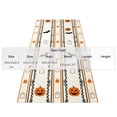thumbnail image 4 of Halloween Table Runner Ghost Pumpkin Printed Decor, Spooky Holiday Dining Table Cover Linen Fabric Party Decoration, Halloween Kitchen Home Decor Runner for Fall Party, 4 of 9
