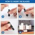 thumbnail image 4 of Deep Cut Blade with Hosing 60 Degree Sharp Deep Point Blade Foam Chipboard Leather Cutting Tool for Cricut Explore Explore One Explore Air Explore Air 2 Explore Air 3, 4 of 10