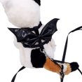 thumbnail image 1 of Pet Leash Harness Set Bat Design Lovely Pet Wings Cat Harness Set for Halloween, 1 of 6