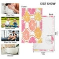 thumbnail image 6 of Yayeee 100% Cotton Hand Towels for Bathroom 16" x 28" Soft Absorbent Kitchen Towel, Orange Grapefruit Slices, 6 of 7
