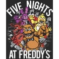 thumbnail image 7 of Five Nights at Freddy's Breaking Walls Boy's Black T-shirt-Medium, 7 of 7