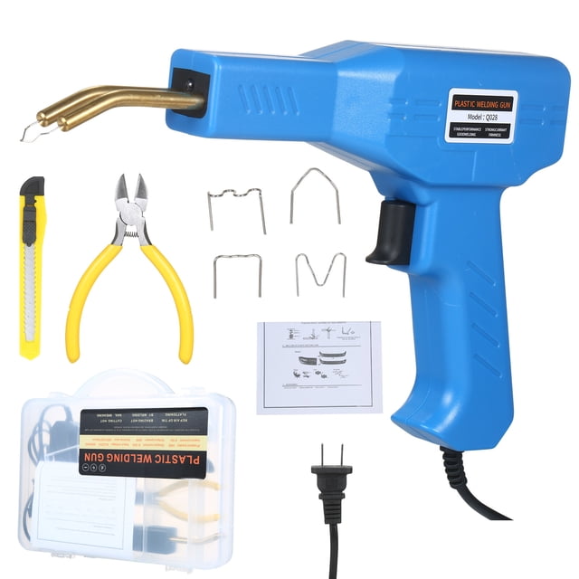 Amdohai Plastic Welding Machine Car Bumper Crack Repair Kit 50W Hot Stapler