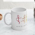 thumbnail image 4 of CafePress - Dancing Rainbow Mug - 11 oz Ceramic Mug - Novelty Coffee Tea Cup, 4 of 6