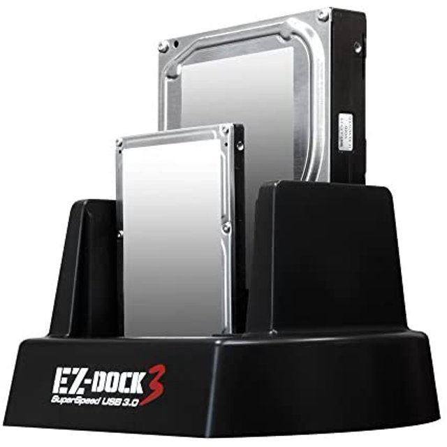 KingWin 2 Bay USB 3.0 EZ Dock For 2.5-Inch and 3.5-Inch with Clone (EZD-2537U3)