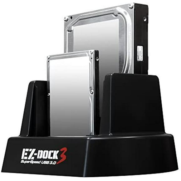 KingWin 2 Bay USB 3.0 EZ Dock For 2.5-Inch and 3.5-Inch with Clone (EZD-2537U3)