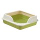thumbnail image 5 of Caja de arena para gatos Yinane Bandeja de arena semicerrada Verde, 5 of 8