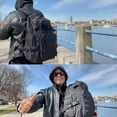 thumbnail image 3 of Tactical Laptop Backpack Military Backpack for Men Black Tactical Bag Backpack (Black), 3 of 8