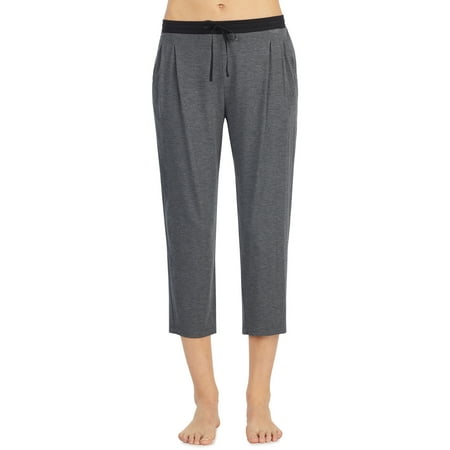 Donna Karan Sleepwear Womens Modal Capri Lounge Pants Style-D286906