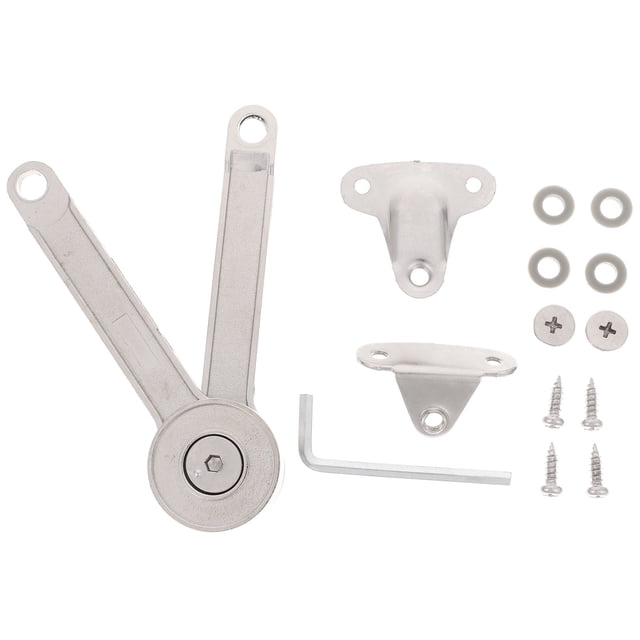 MasteelfCA 1 Set Lid Support Hinge Cabinet Folding Lid Stay Chest Hinge Lift And Up Hinge