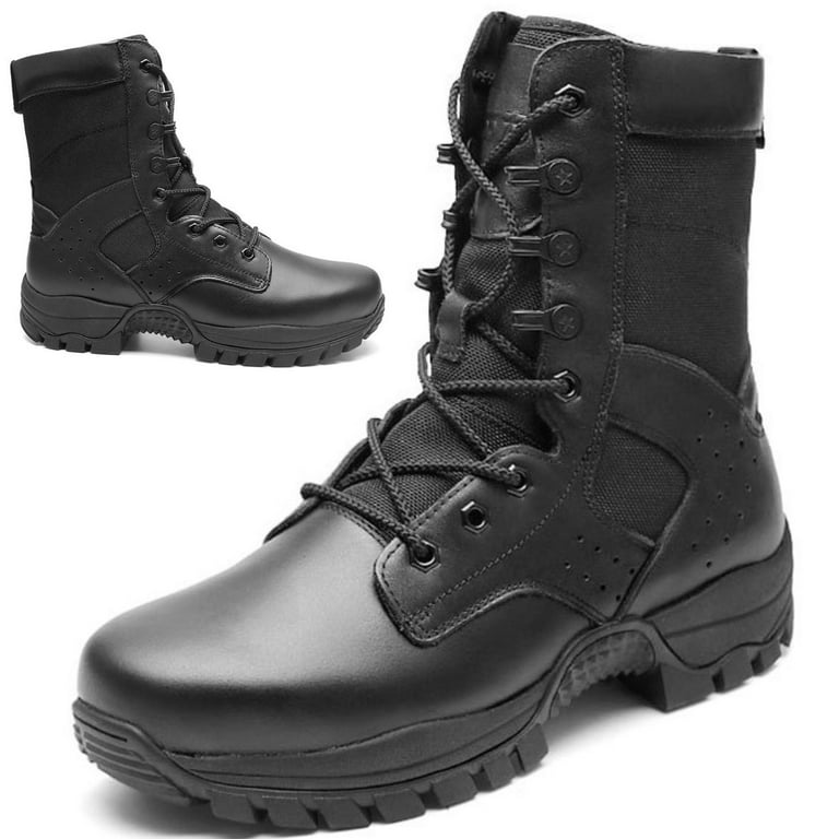 CHICVOMEY Breathable Work Boots for Men Lightweight Safety  display picture 3
