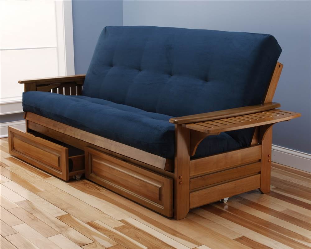 Kodiak Furniture Phoenix Full Futon with Storage DrawerColorBarbados