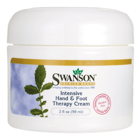Swanson Intensive Hand & Foot Therapy Cream 2 fl oz (Best Intensive Hand Cream)