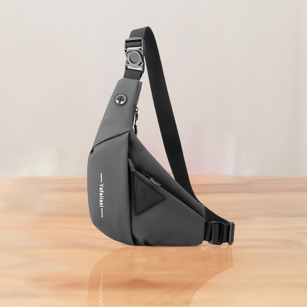 Sac Banane Torse Homme Ajustable - Pour Randonnée, Vélo, Voyage, Sport