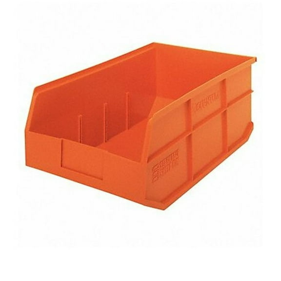 Quantum Storage Systems Shelf Bin, 18 in L, 11 in W, Plastic SSB465OR