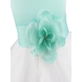 thumbnail image 7 of TiaoBug Little Girls Flower Bridesmaid Tulle Wedding Bridesmaid Knee-length Gown, 7 of 7