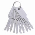 thumbnail image 1 of 10x Stainless Jiggler Keys Dual Sided Car Unlocking Lock Opening Repair Kits Hfmqv, 1 of 5