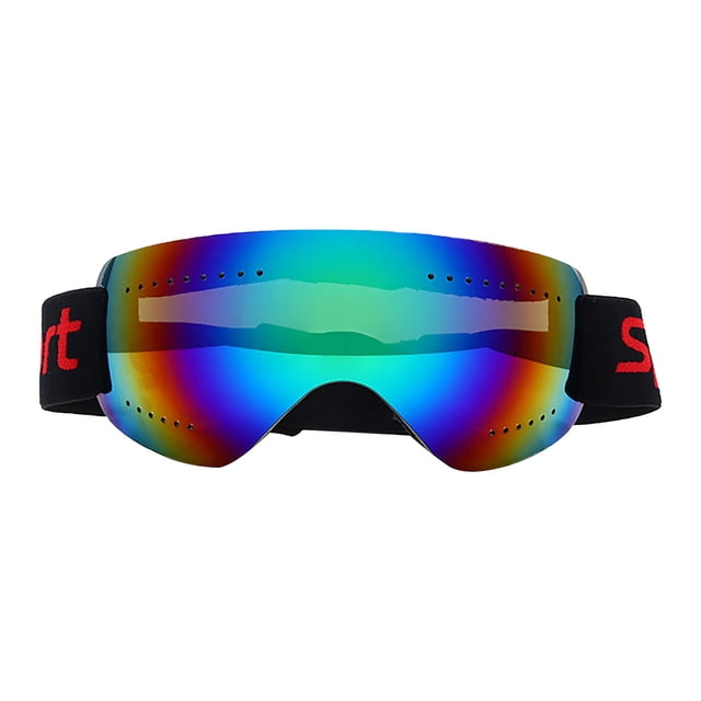 KIHOUT Bike Accessories Clearance, Ski Goggles, Color Protection Snow Goggles, Single-layer Wind Mirror, Outdoor Riding Goggles