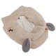 thumbnail image 4 of Gorro de punto con orejas de conejo para mascotas, protección contra el ruido, cálido, orejeras para perros grandes, color beige, 4 of 14