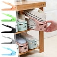 thumbnail image 2 of PEIBang Shoe Slots Organizer,Adjustable Shoe Stacker for Closet Storage,Durable and Stackable Shoe Holder for Sneakers Heels and Flat, 2 of 4