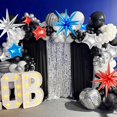 thumbnail image 3 of Star Balloons BZIDII, 21 unidades, láminas de mylar, 22, 18, 10 pulgadas, 3 of 7