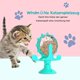 thumbnail image 4 of CHAO Juguetes para gatos, dispensador de comida para gatos, juguetes interactivos de molino de viento para gatitos, 4 of 5