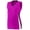 Power Pink, Black & White, variant on 1355A Ladies Tornado Jersey - Power Yellow, Black & White, 2X