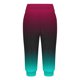thumbnail image 4 of Mujeres Capri Pantalones Casual Suelto Largo Pantalones de Impresión con Corbata Elástica Cintura Y Bolsillos, 4 of 6