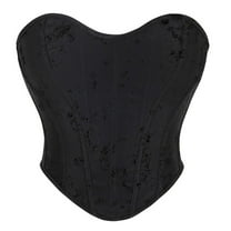 UPPADA Plus Size Corset Clearance,Strapless Corset Tops for Women Corset Cute Bustier Bodyshaper Top Overbust Corset Plus Size Waist Training Corsets Overbust Shapewear Outfit