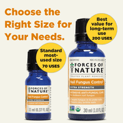 Nail Fungus Control Extra Strength 30ml, Organic Antifungal Restores Cracked, Dry, Damaged Nails, Value Size