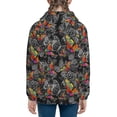 thumbnail image 6 of Kdxio Multicolored Butterflies C Pattern Kids Boys Girls Zip Up Hoodie 3D Printed Hooded Sweatshirt Hoody Coat with Pocket 7-12 Y-Medium, 6 of 6