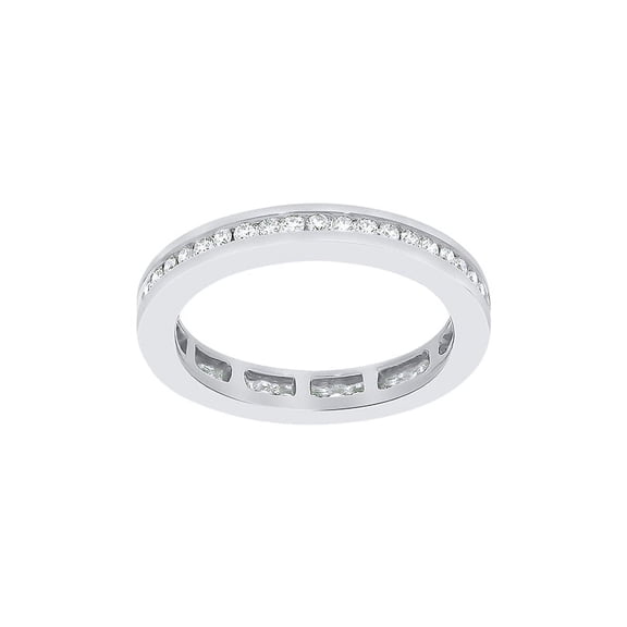 Diamond Eternity Band in 14K Gold (1/2 cttw) (I-Color, SI3-I1 Clarity)