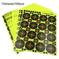 thumbnail image 2 of 10 Sheets 2inch Adhesive Shooting Target Splatter Sticker Shoot Exercises Accessories, 2 of 5