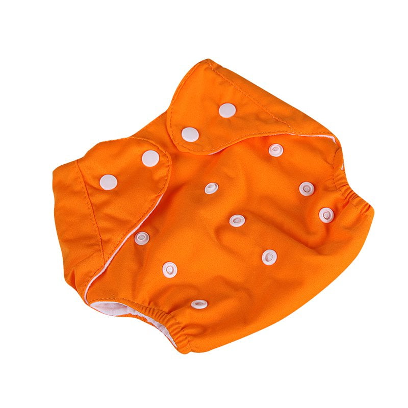 0-24M Baby Infant Adjustable Reusable Breathable Cloth Diaper Soft Cotton Nappy 