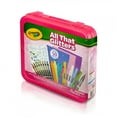 thumbnail image 6 of Crayola All That Glitters Art Case, 50 Pieces, Ages 3+, 6 of 8