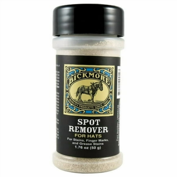 Bickmore Spot Remover for Hats- Cleans and Removes Stains, Grease, Finger Marks and Rings from Felt Cowboy Hats