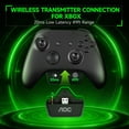 thumbnail image 6 of AOC Wireless Gaming Headset for Xbox Series X|S,Xbox One,PS5, PS4,PC,Mac,Switch,Bluetooth,2.4GHz USB Over Ear Gaming Headphones with Flip-to-Mute Mic,50mm Drivers,RGB Lights, Black, 6 of 10