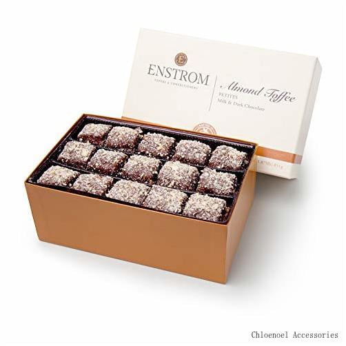 Enstrom Combo Almond Toffee Petites 30Oz Box BiteSize Gluten Free