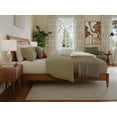 thumbnail image 4 of AFI Savannah King Solid Wood Low Profile Platform Bed, Light Toffee, 4 of 12