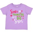 thumbnail image 3 of Inktastic Santa is promoting me to Big Sister Girls Toddler T-Shirt, 3 of 5