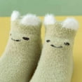 thumbnail image 5 of Odeerbi Non-Slip Slipper Socks for Baby Infant Boys Girls Thermal Cotton Prewalker Walking Shoes Infant Autumn Winter Thickened Indoor Soft Sole Floor Shoes, 5 of 5