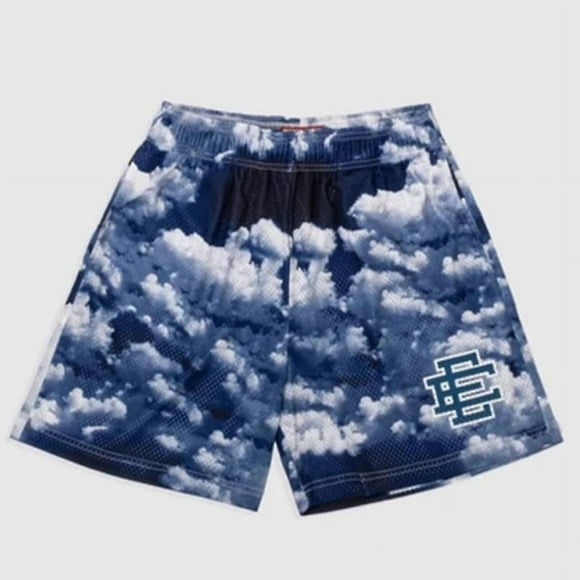 Ee – short basique de Fitness pour hommes, pantalon de plage, pantalon d'entraînement de basket-ball, tendance de rue, survêtement en maille respirante, 2022YOUYOU