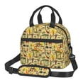 thumbnail image 1 of Easygdp Ethnic African Caja de Almuerzo para Mujeres y Hombres, Bolsa de Almuerzo Insulada, Bolsas Reutilizables Impermeables para Viajes, Trabajo y Picnics, 1 of 7