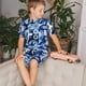 thumbnail image 4 of Balery Evil Eye Conjunto de Pijama Infantil de Manga Corta con Estampado – Ropa de Dormir de Algodón Suave-X-Large, 4 of 6